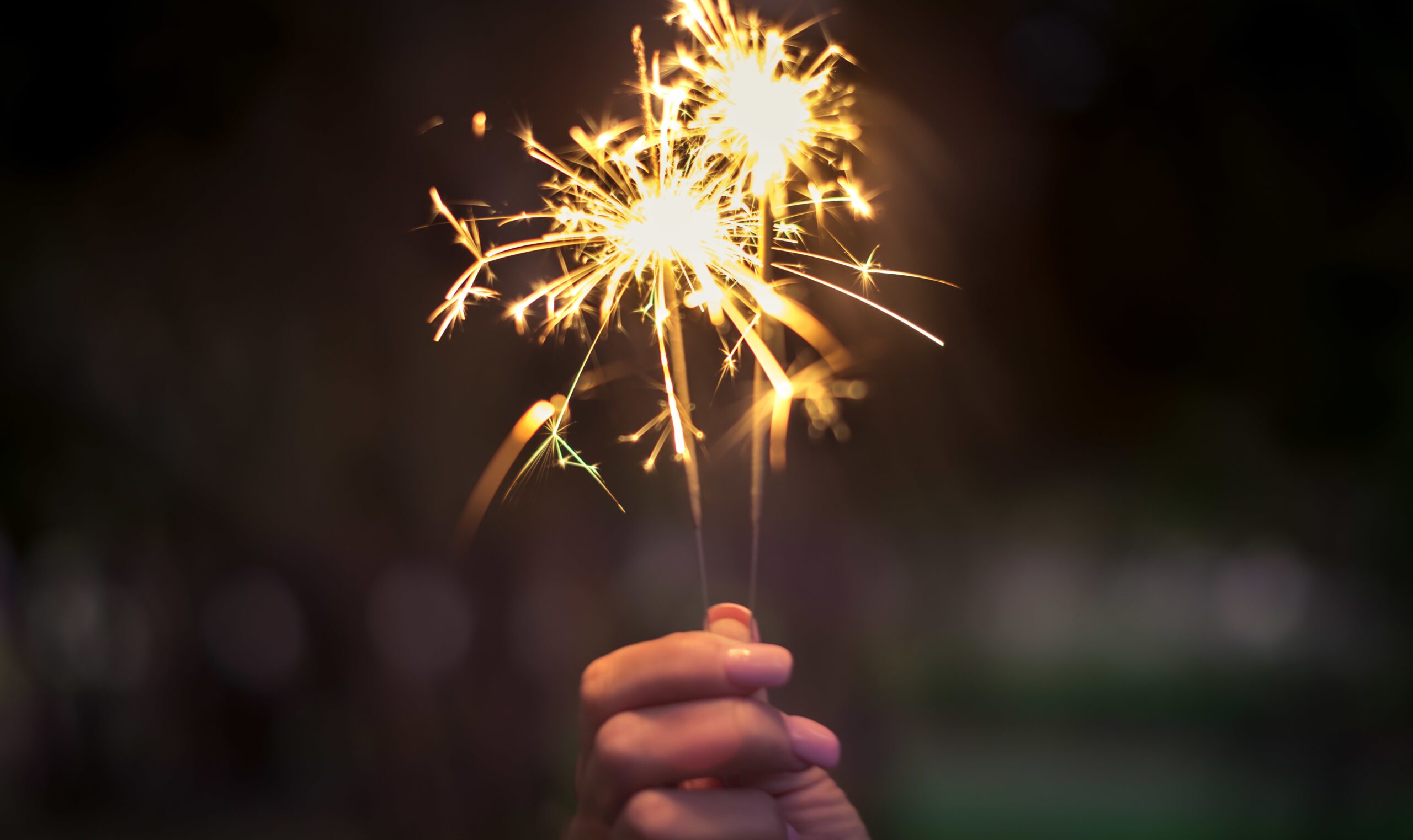 New Year Sparkler New Year Cleanse