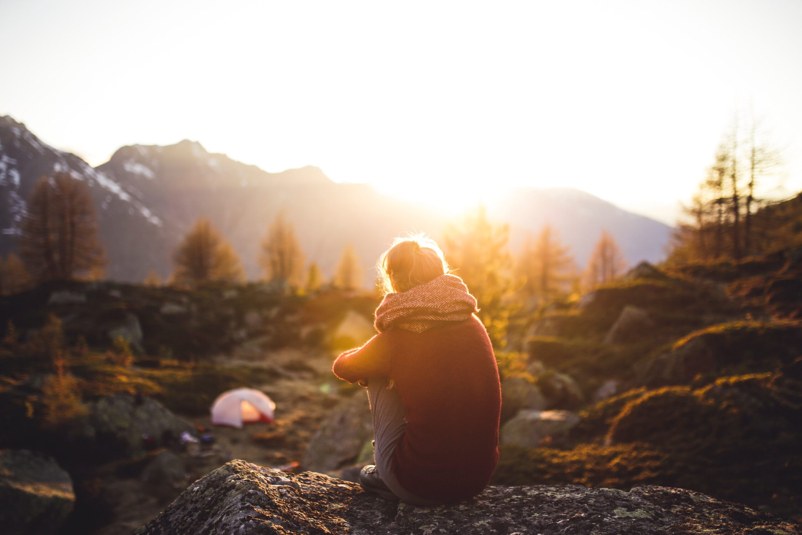 outdoors camping mountains