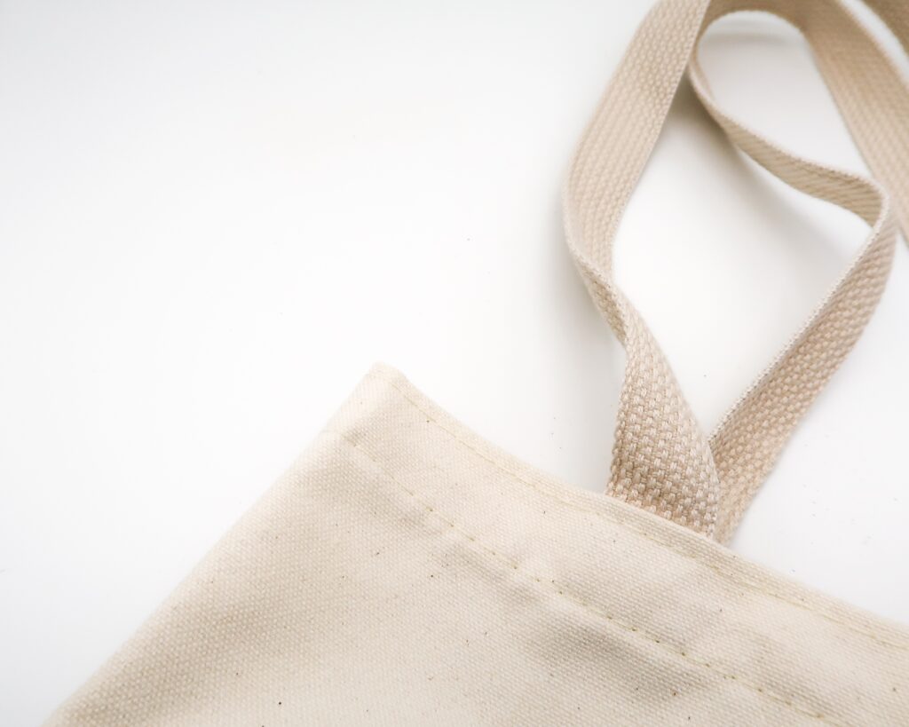 Organic shopping guide 9 canvas bag