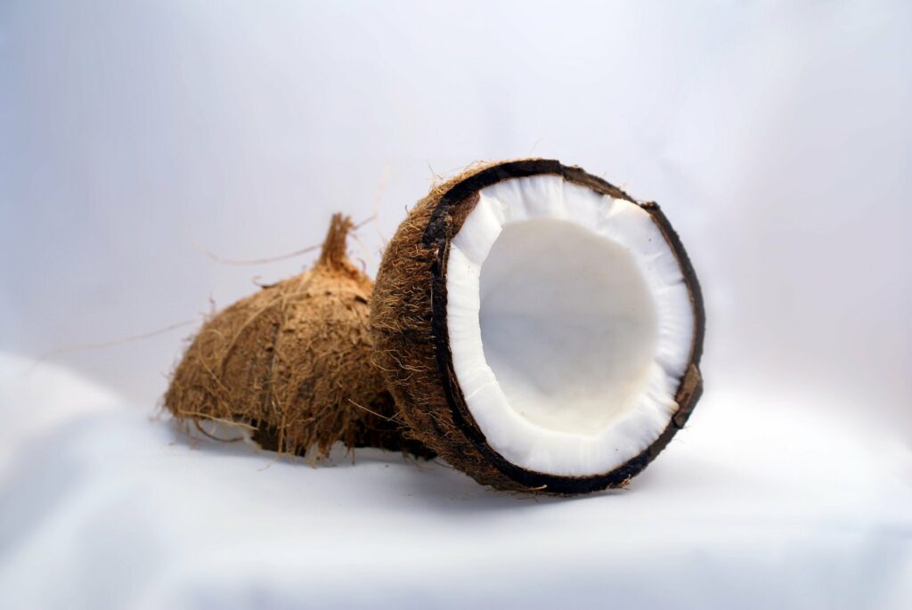 Coconut cups- Superfood recipe 12 coconut cut in half
