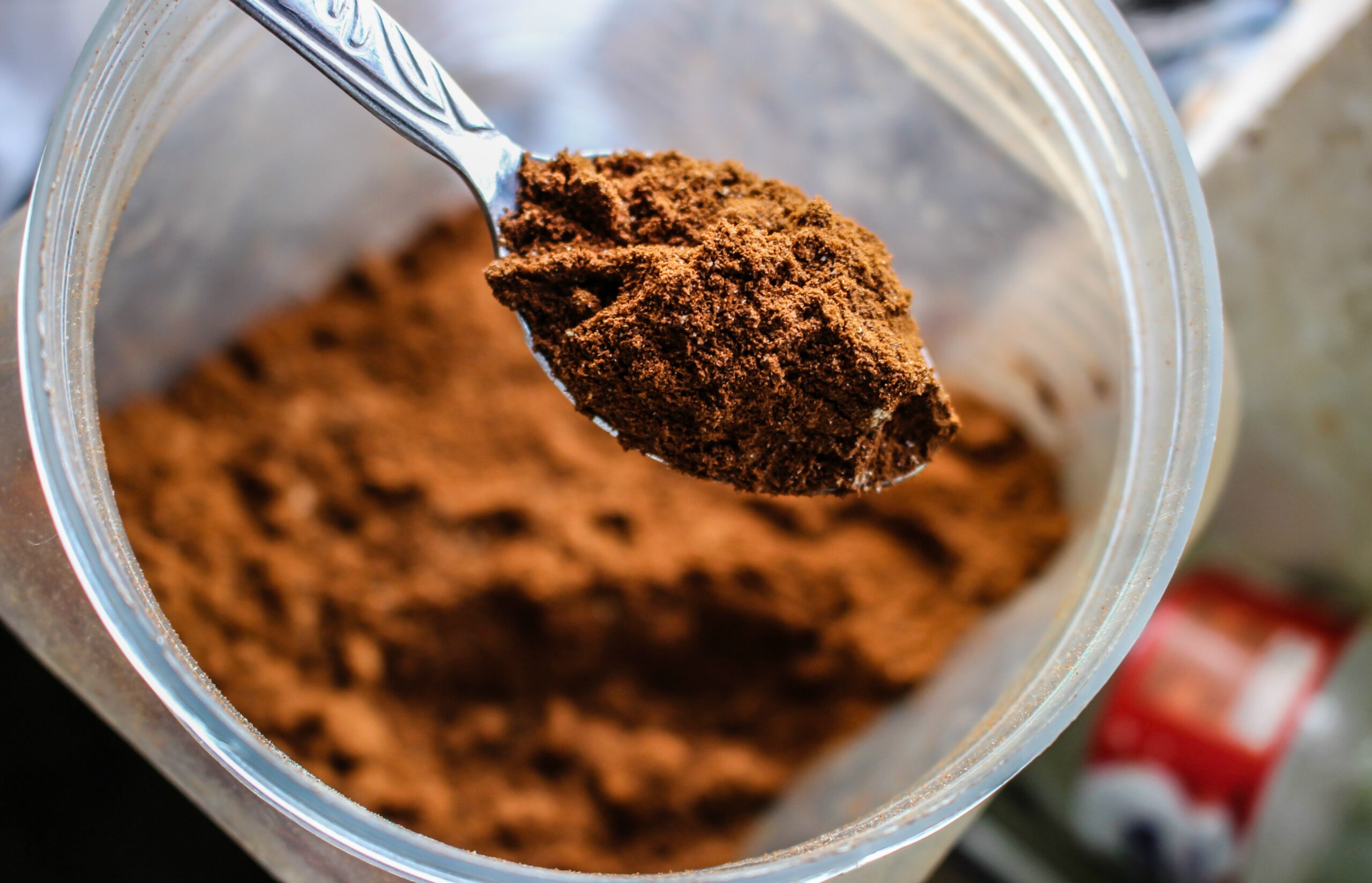 cacao chocolate spoon